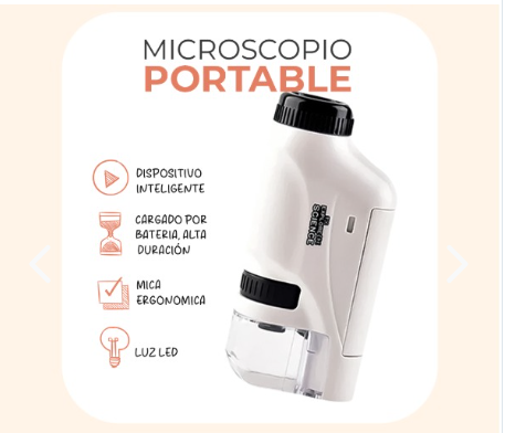 MICROSCOPIO PORTATIL PARA NIÑOS