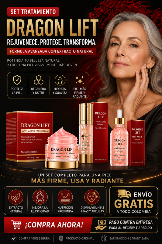 Kit Facial Dragon Blood 2x1 - Tratamiento Antiedad Completo
