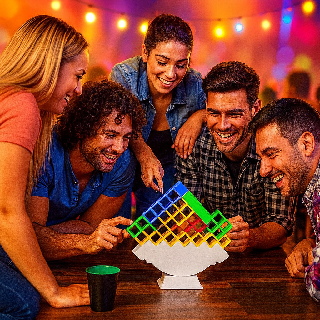 Tetra Tower Bloques Equilibrio 2x1