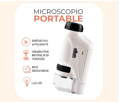 MICROSCOPIO PORTATIL PARA NIÑOS