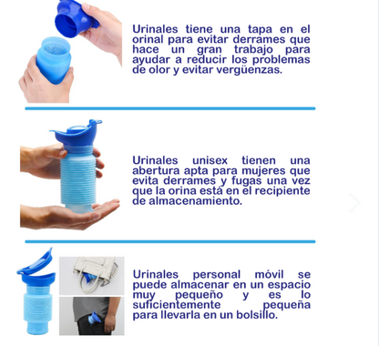 RoadComfort™ Orinal portátil de emergencia para viajes largos!