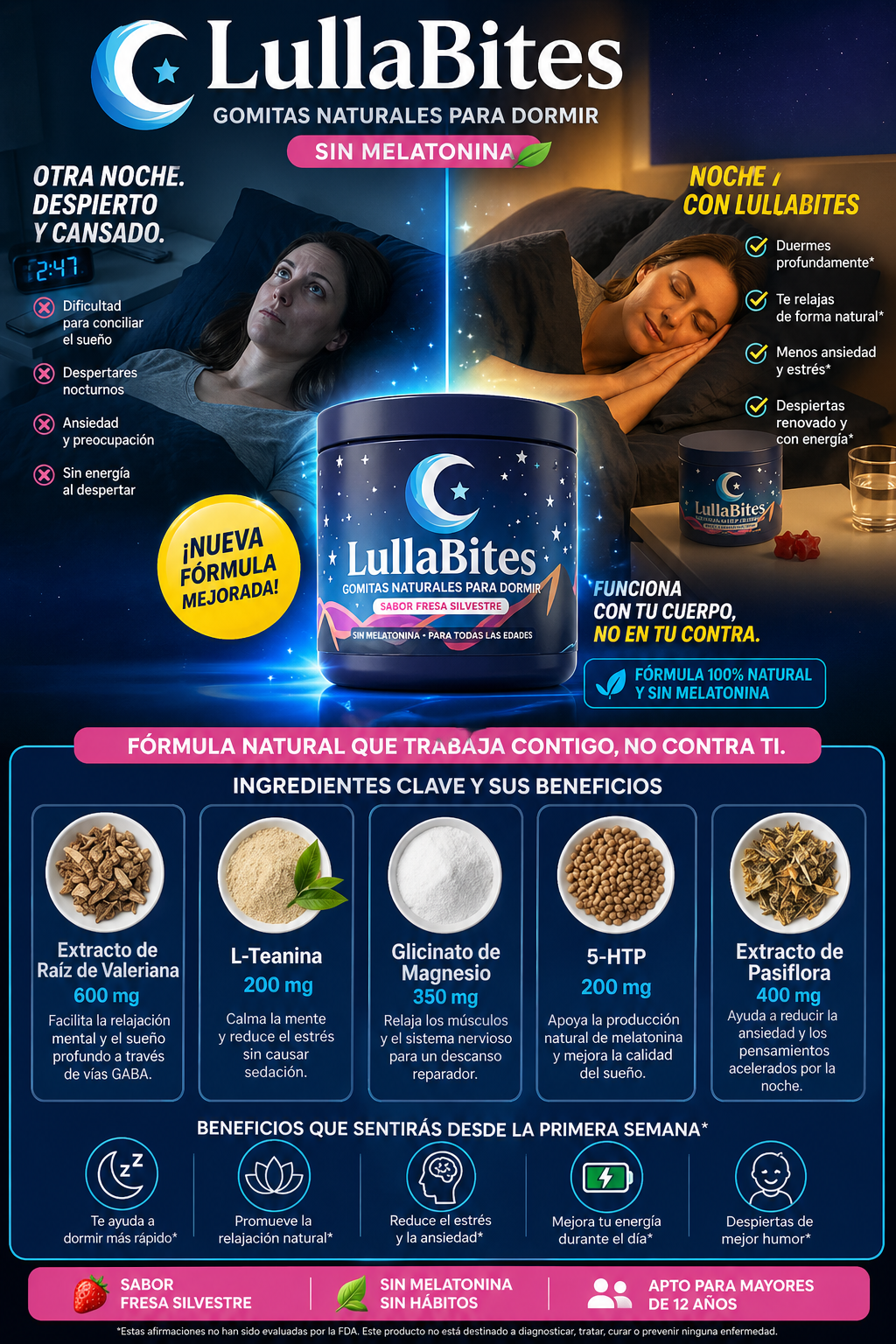 Gomitas Dulce sueños LullaBites