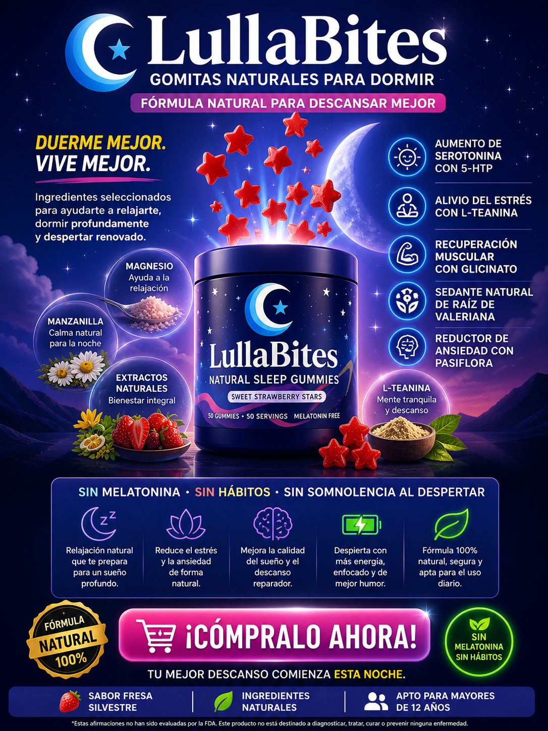 Gomitas Dulce sueños LullaBites