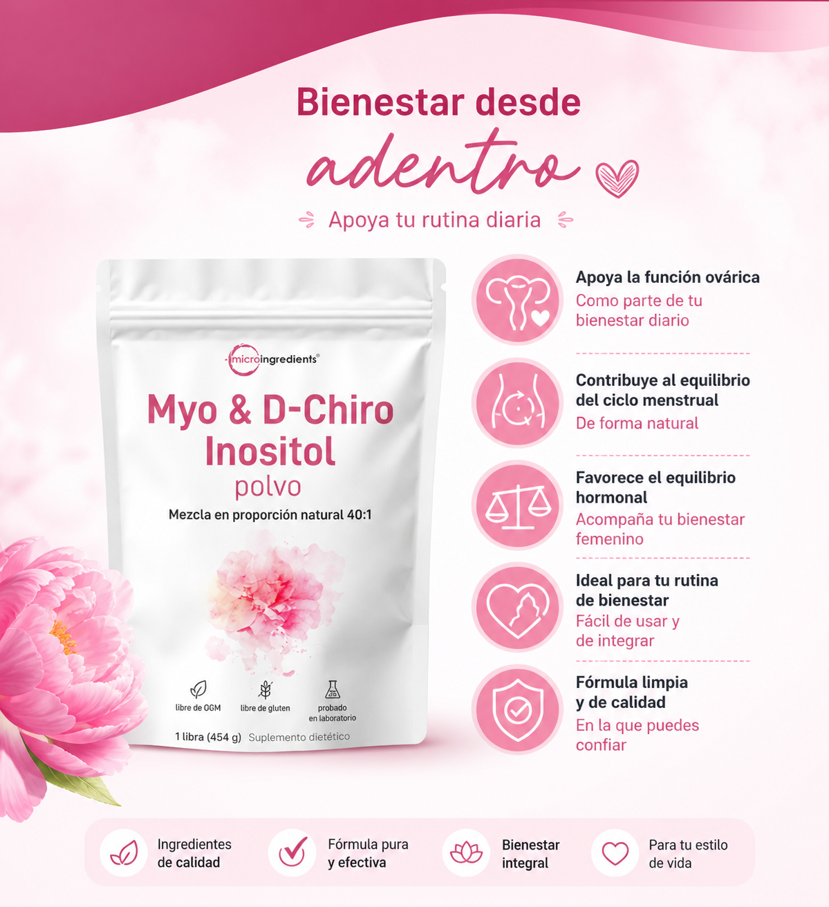 Myo & D-Chiro Inositol 40:1