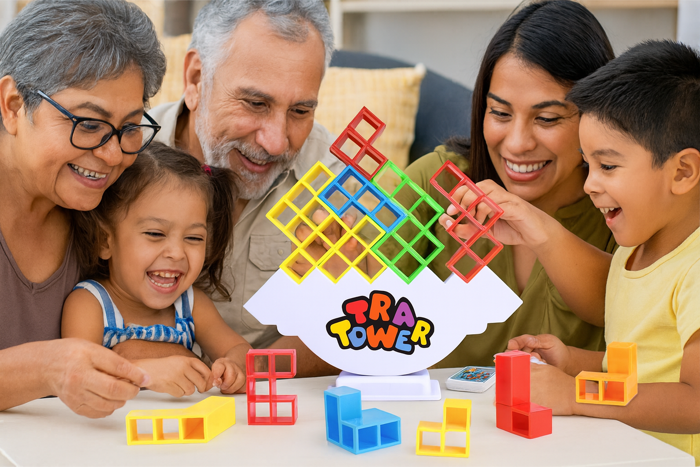 Tetra Tower Bloques Equilibrio 2x1