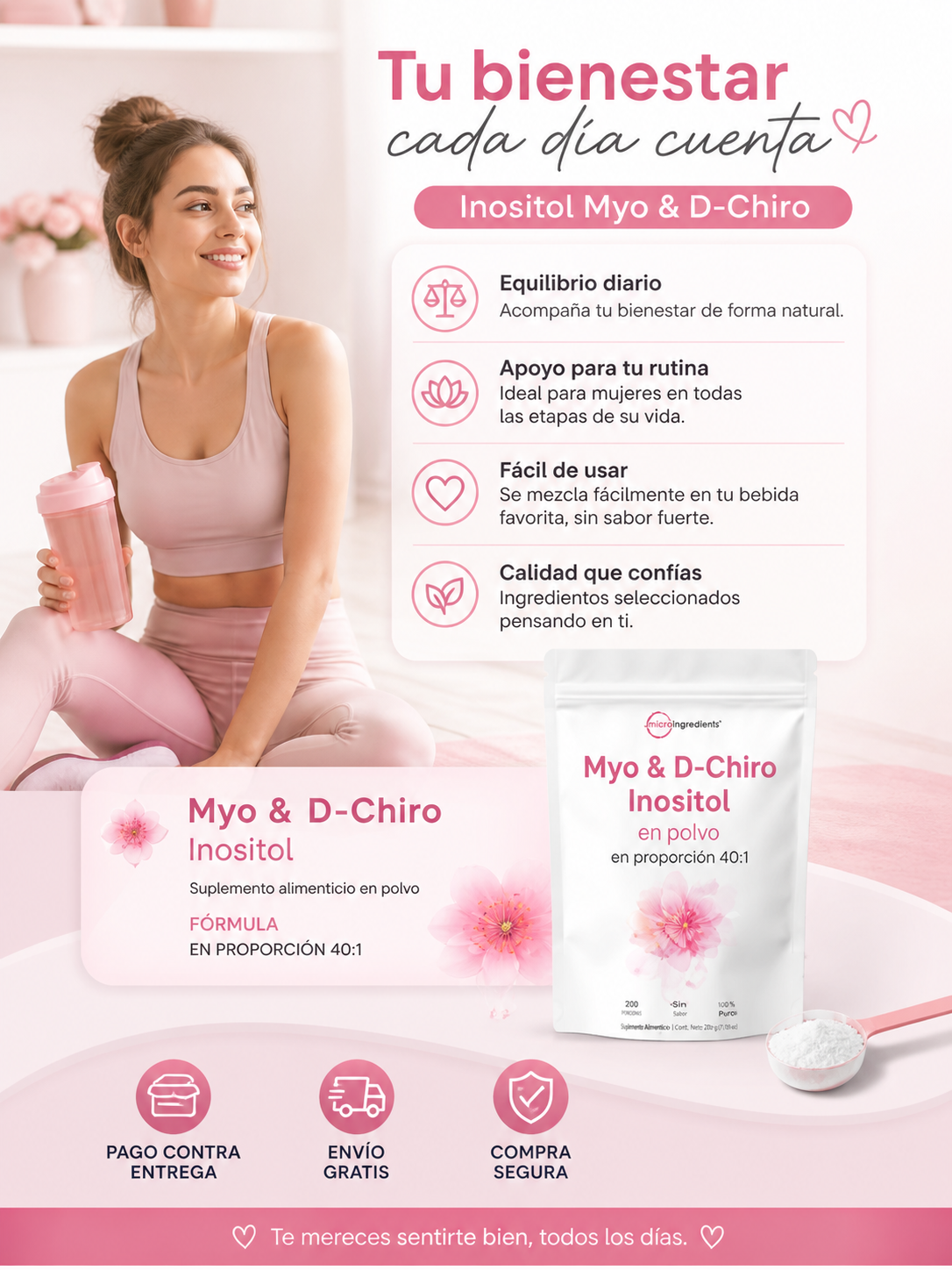 Myo & D-Chiro Inositol 40:1