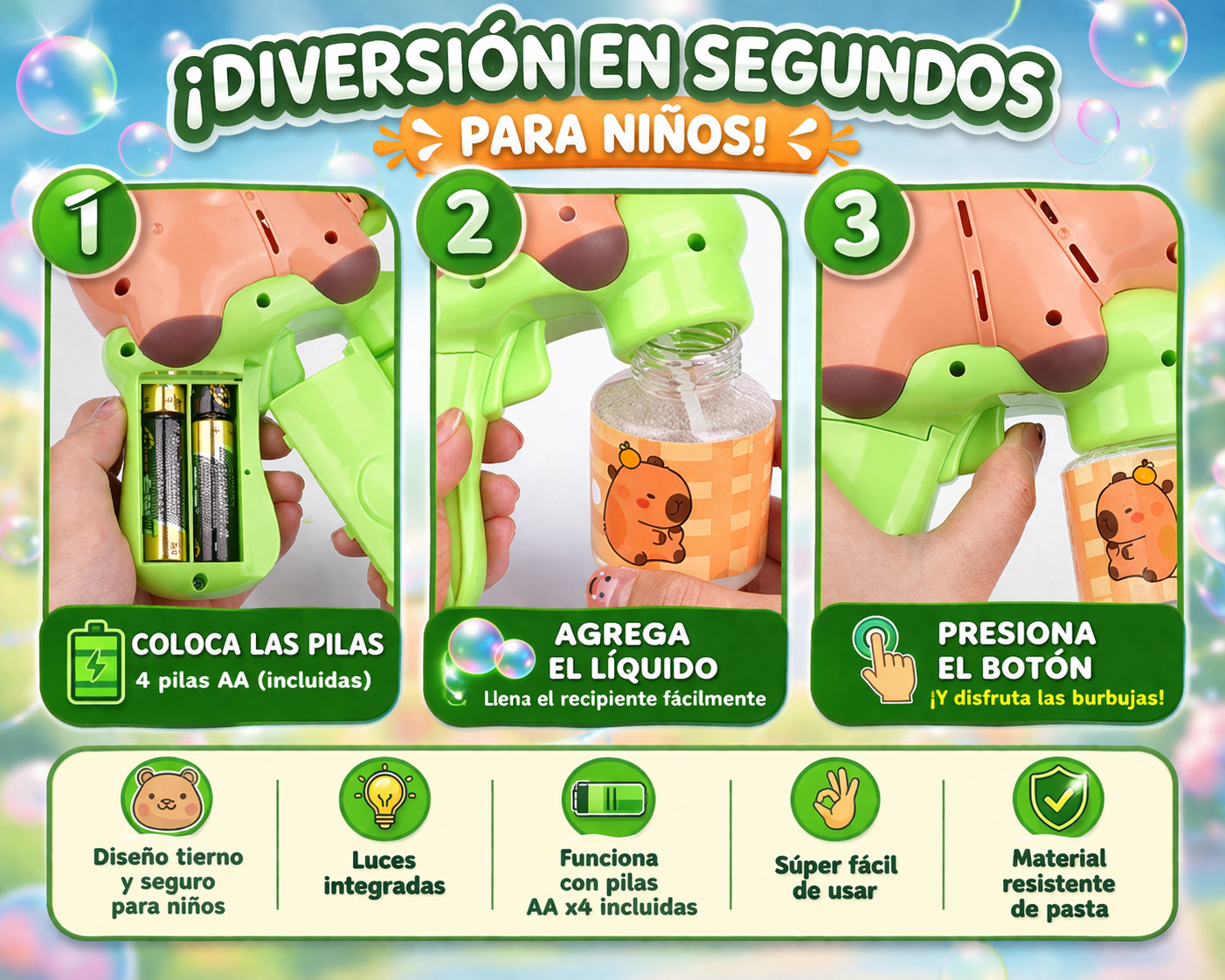 Burbuja Mágica Capibara