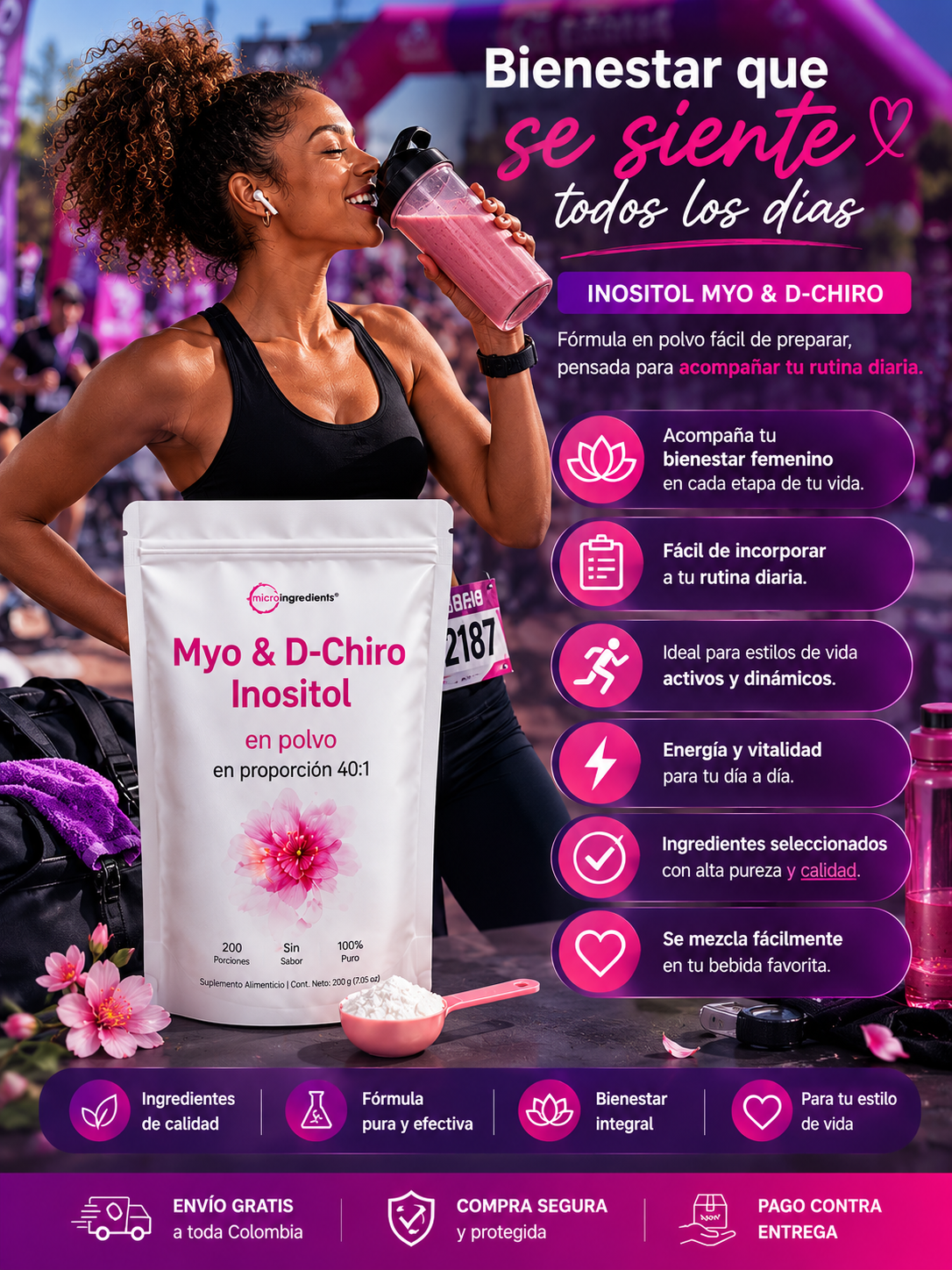 Myo & D-Chiro Inositol 40:1